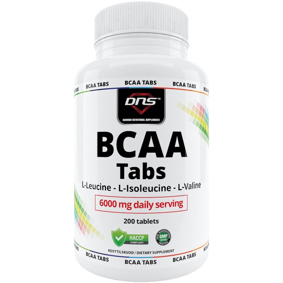 DNS BCAA Tabs 1000 mg - 200 tabletter