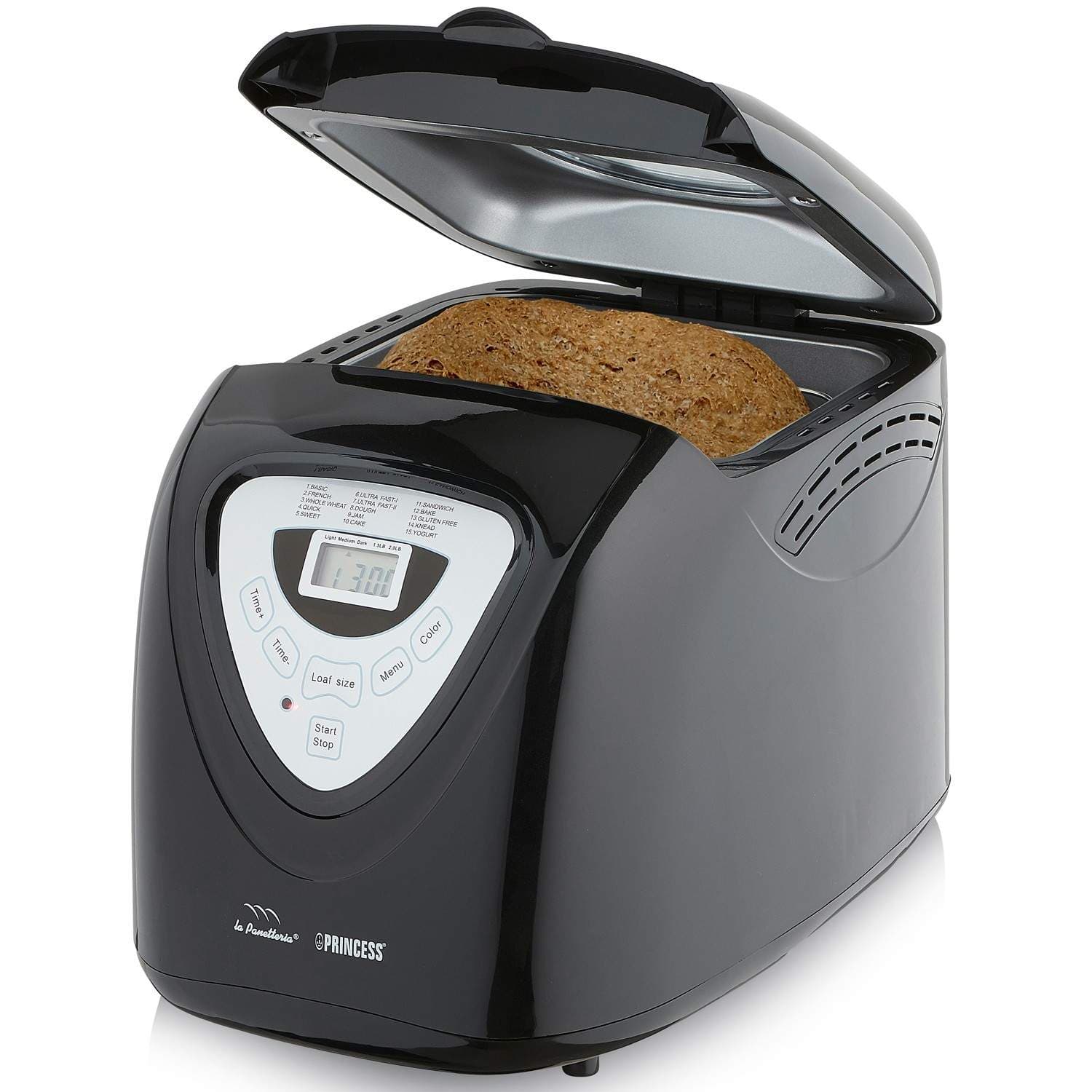 Princess Bakemaskin Sort 900 gram 15 programmer digitalt