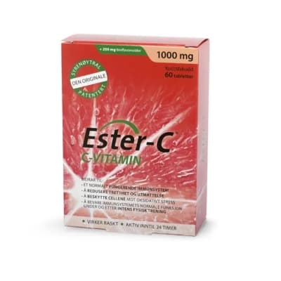 Ester-C Vitamin C 1000 mg, 60 tabletter