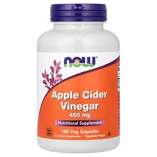 NOW Foods Apple Cider Vinegar 450 mg
