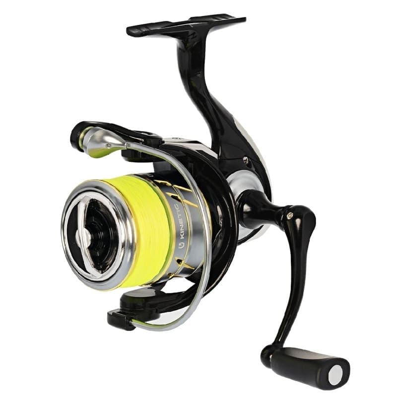 Kinetic Spinning Reel Ciri 3000 FD 5+1BB with Braided Line 0.20mm/125m