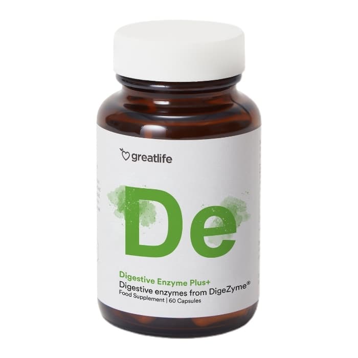 Greatlife Digestive Enzymes Plus+ 60 kapsler