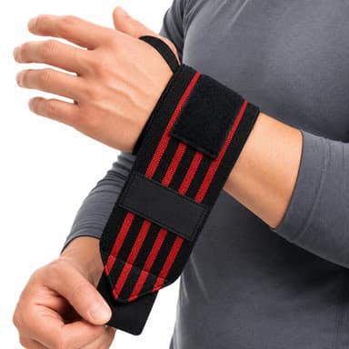 Ortopedbutikken Håndleddsstøtte for trening (2-pakning) - Blå