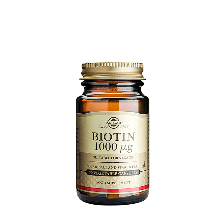 Solgar Biotin 1000 µg, 50 kapsler