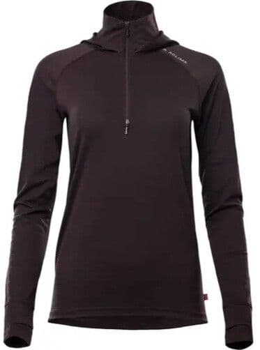 Aclima LightWool 180 Hoodie W's Chocolate Plum
