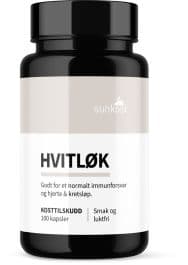 Sunkost Kosttilskudd Hvitløk (kinesisk hvitløk)