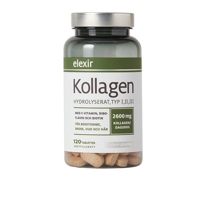 Elexir Pharma Kollagen 120 tabletter