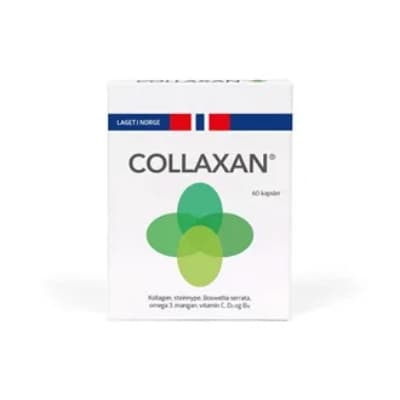 Collaxan 60 kapsler – Komplett ledd- og muskelformel med kollagen, omega‑3, urter og vitaminer
