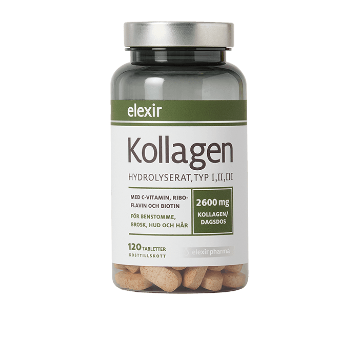 Elexir Pharma Kollagen 120 tabletter