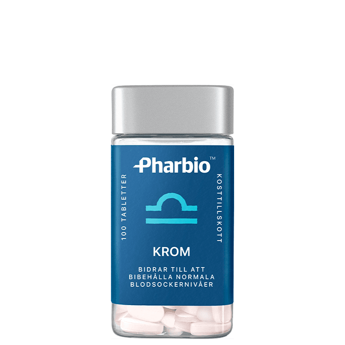 Pharbio Krom, 100 tabletter