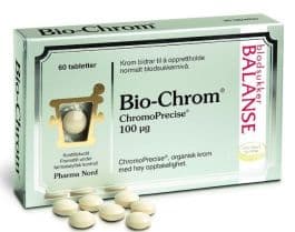Pharma Nord Bio-Chrom ChromoPrecise 100 µg, 60 tabletter