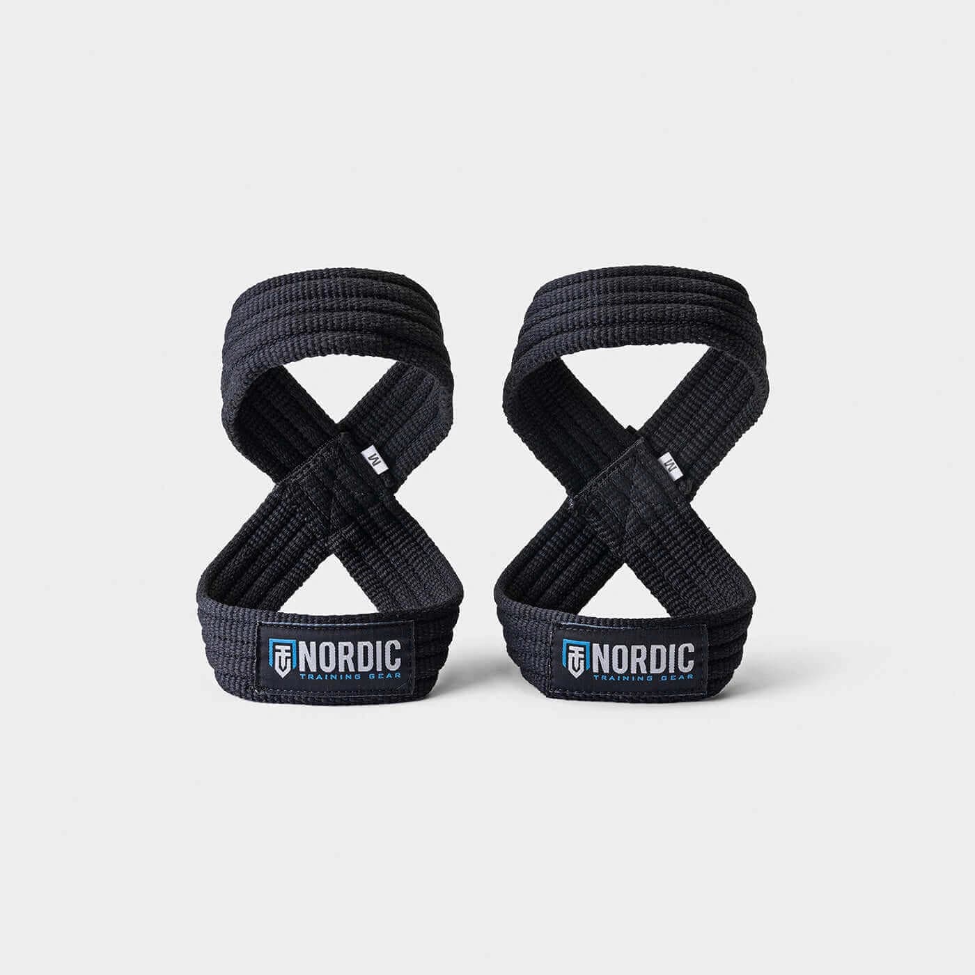 Nordic Training Gear Figure 8 Lifting Straps - S / Sort