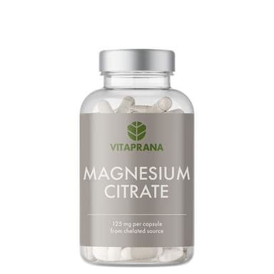 Vitaprana Magnesiumsitrat 100 kapsler