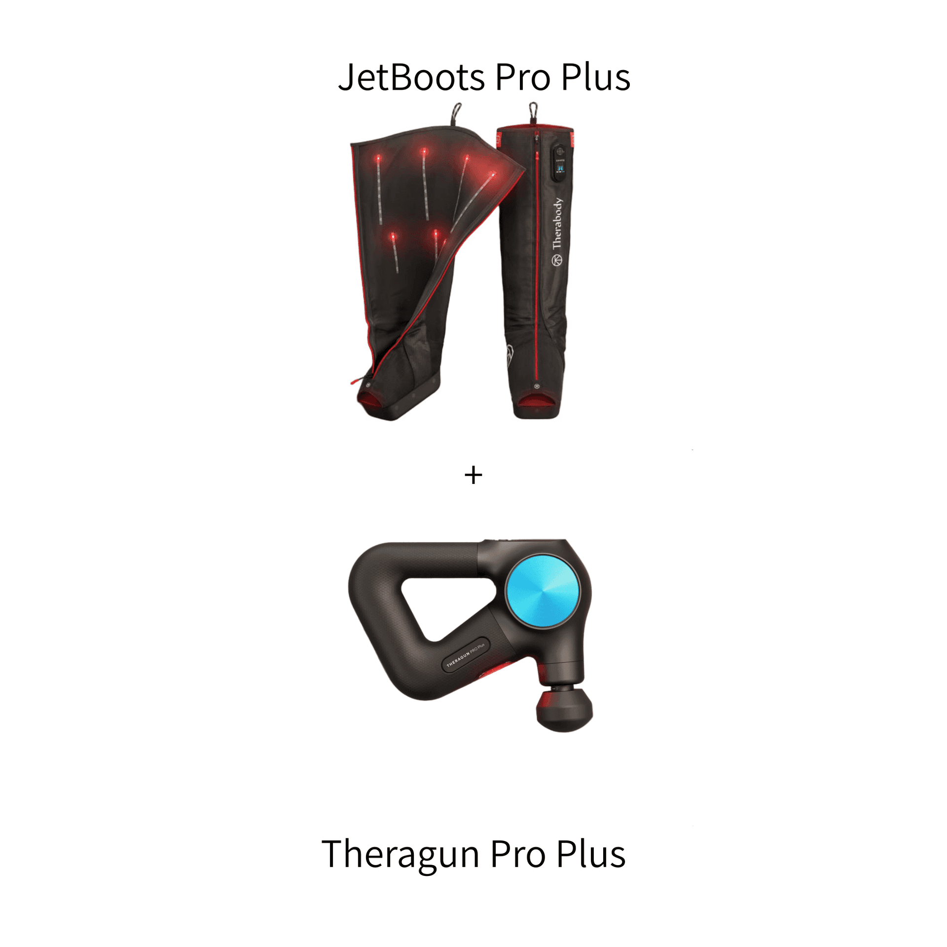Therabody Nordic Therabody Pro Recovery Bundle – Theragun Pro Plus & JetBoots Pro Plus - Short