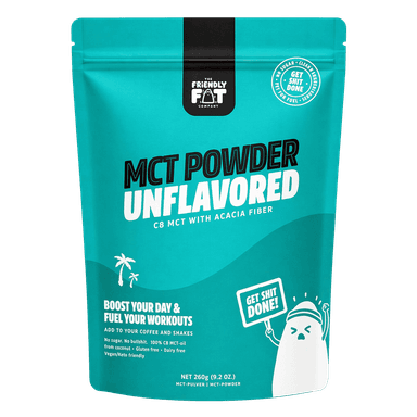 The Friendly Fat Company C8 MCT-pulver Naturell