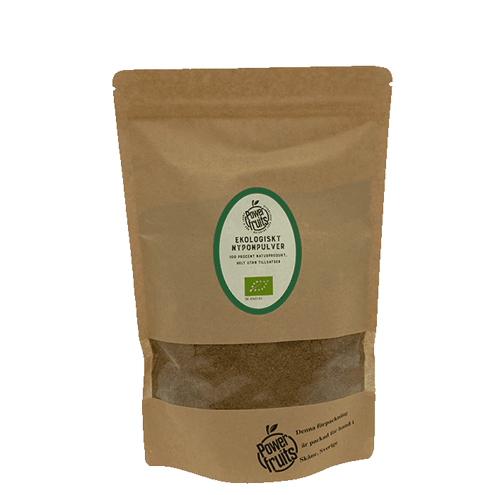 Powerfruits Økologisk Nypepulver 1000 g