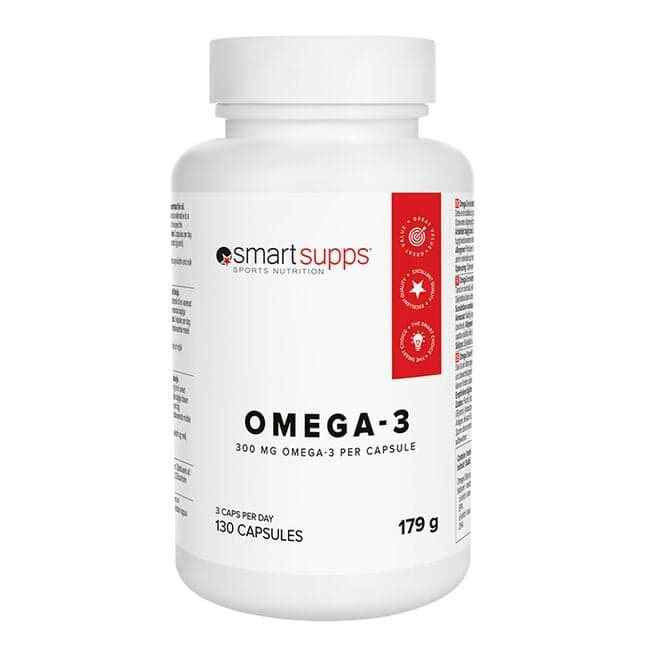 SmartSupps Omega-3 130 kapsler