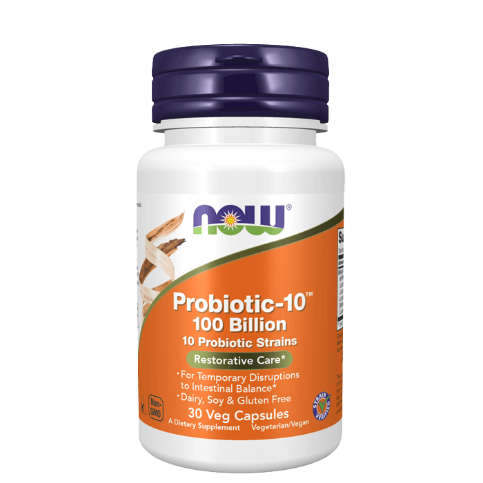 Now Foods Probiotic-10 100 Billion 30 kapsler