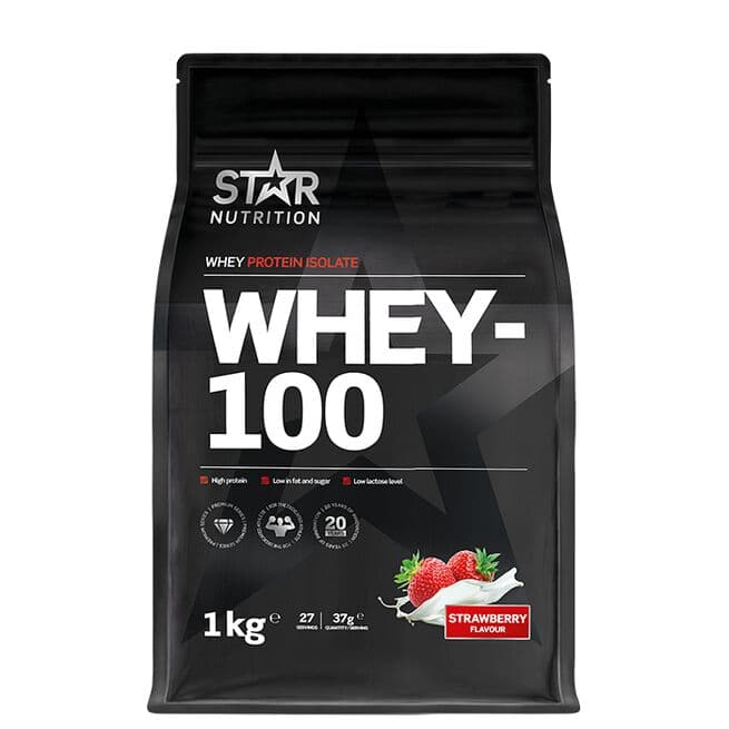 Star Nutrition Whey-100 Myseprotein 1 kg