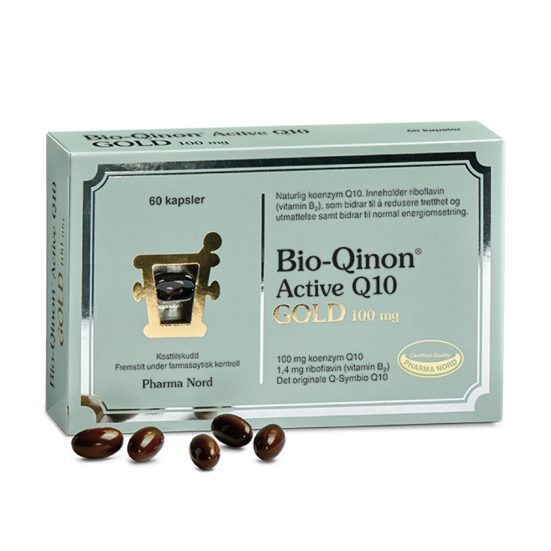 Pharma Nord Bio-Quinon Q10 Gold 100 mg 60 kapsler