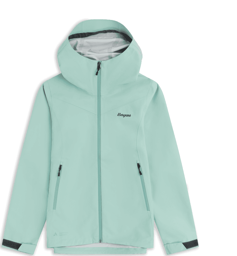 Bergans Women's Essentials 2.5l Shell Jacket Mint Crush