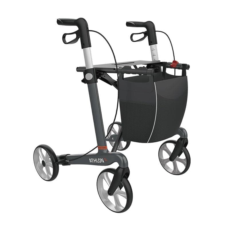 Rehasense Athlon SL rollator *Str. large* - GråUtendørs rollatorer