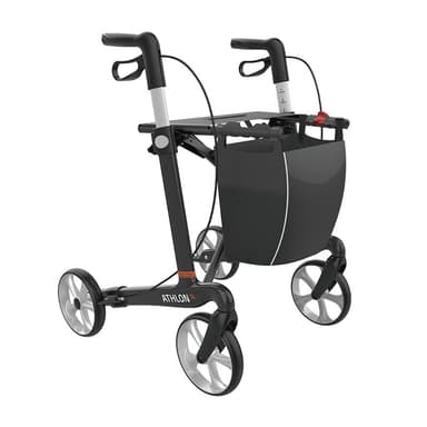 Rehasense Athlon SL Rollator *SUPER LETT* – svartUtendørs rollatorer