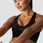 ICANIWILL Sculpt Sports-BH Svart