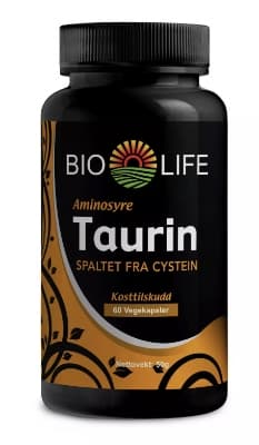 Bio Life Taurin 500mg 60 kapsler