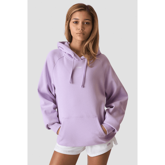 ICANIWILL Everyday Hoodie Print Lilla