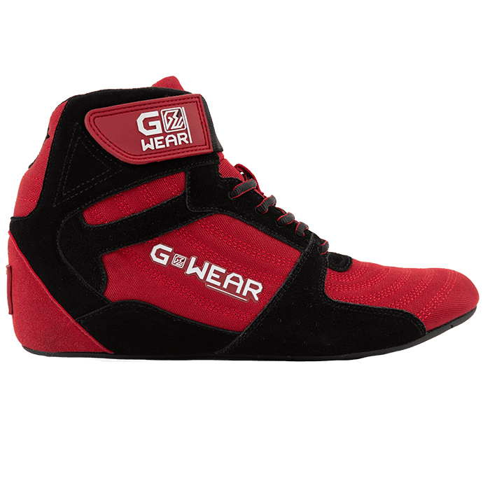 Gorilla Wear Pro High Tops, red/black