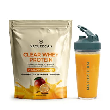 Naturecan NO Clear Whey Protein - Appelsin og mango / 1kg