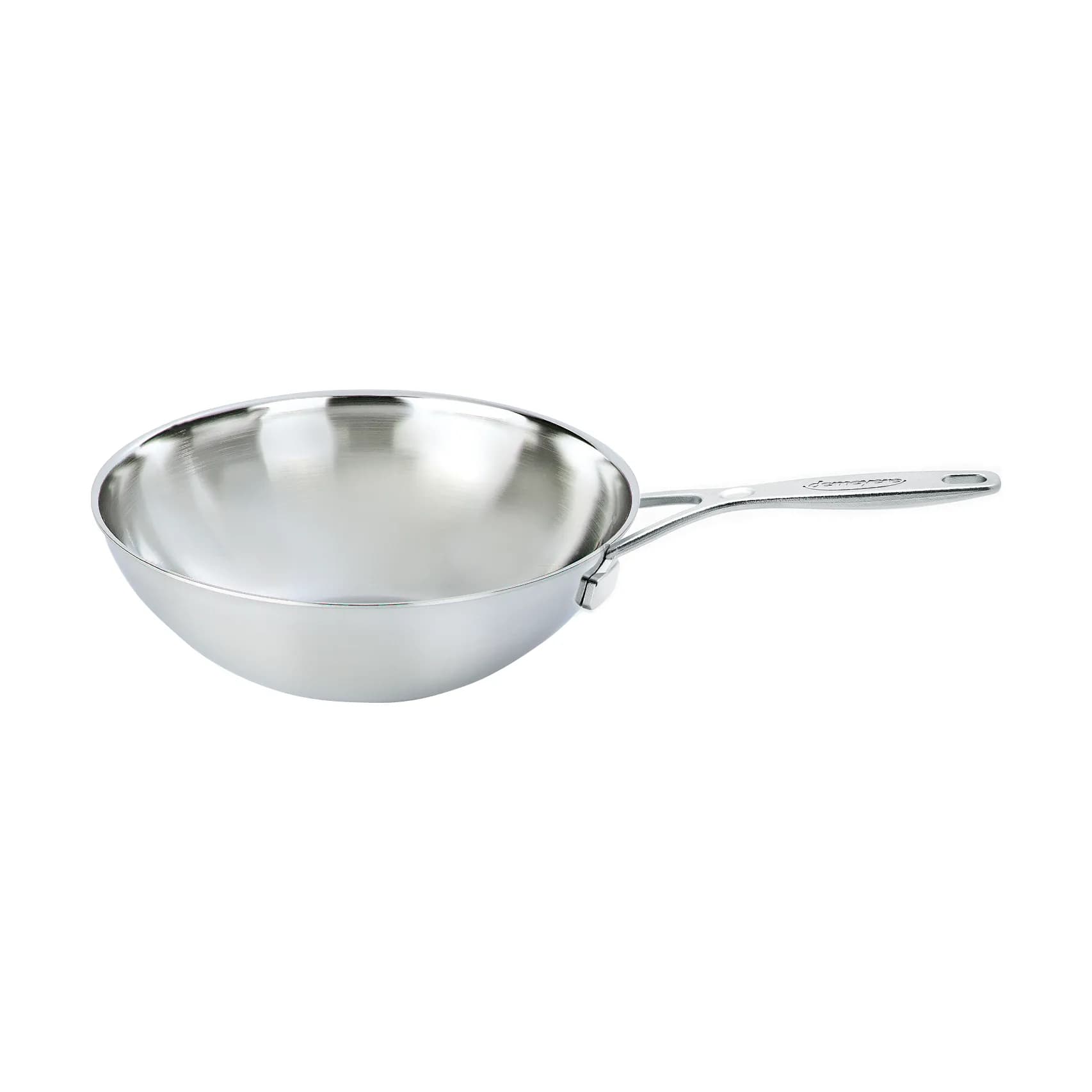 Demeyere Industry 5 wokpanne rustfritt stål 5-ply Ø30 cm