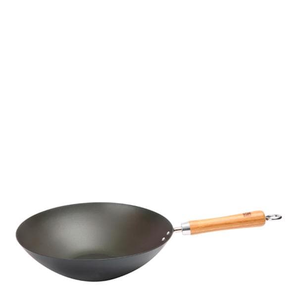 Dexam School of Wok wokpanne 30 cm med bambushåndtak