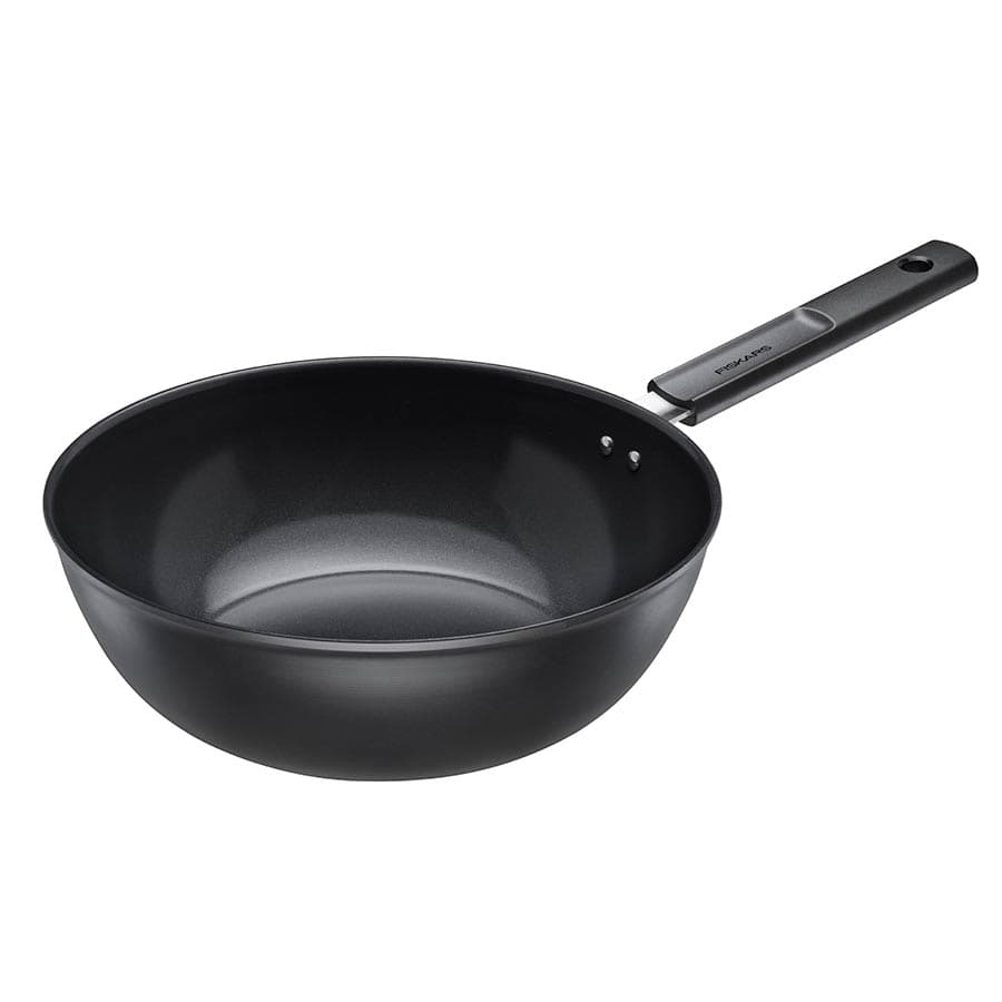 Fiskars Hard Face wokpanne 28 cm/4,5 l