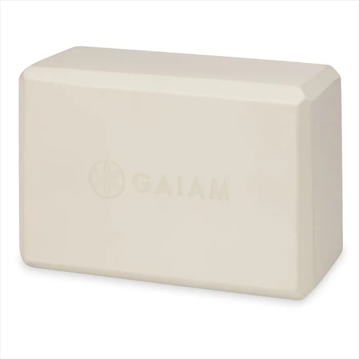 Gaiam Yoga Block Greige