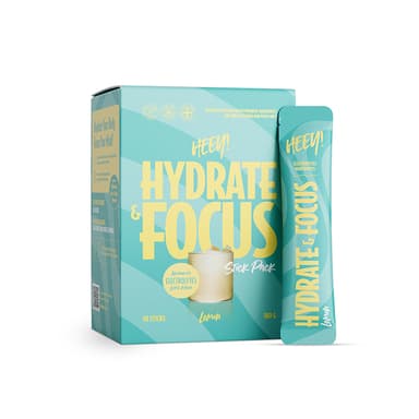 Heey! Hydrate & Focus Elektrolytter 30 st stick pack