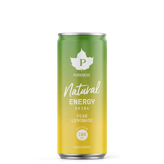 Pureness Natural Energy Drink Pear Lemonade 330 ml