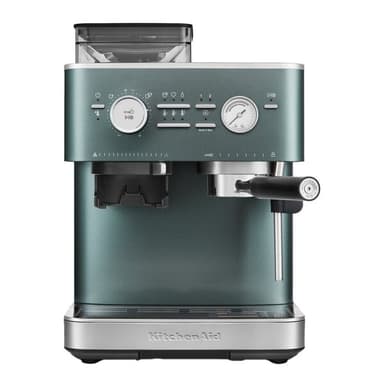 KitchenAid - Espressomaskin m/kaffekvern halvautomatisk 5KES6551 juniper