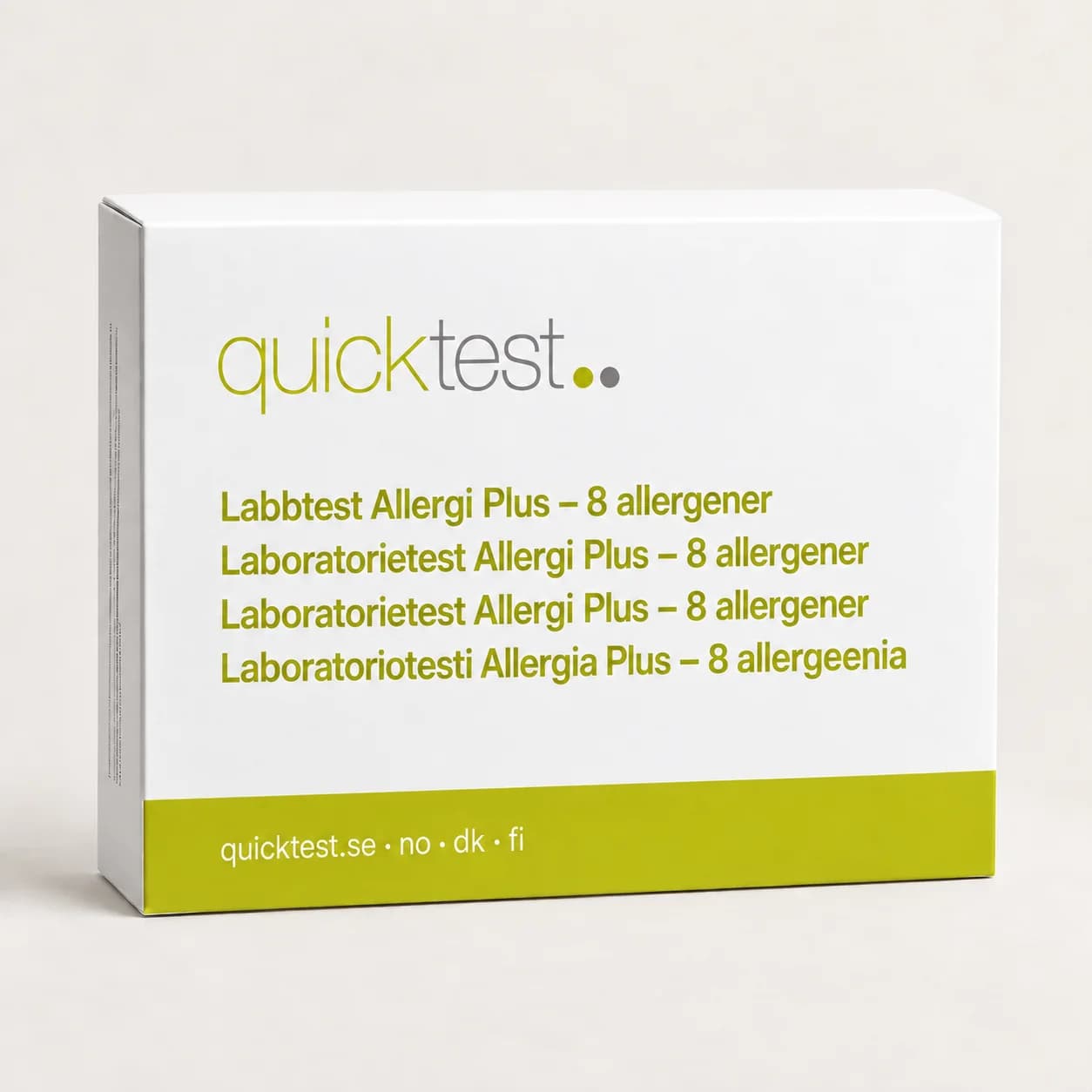 Quicktest Allergitest Plus (8 allergener) - Laboratorietest - Prøvetaking hjemme