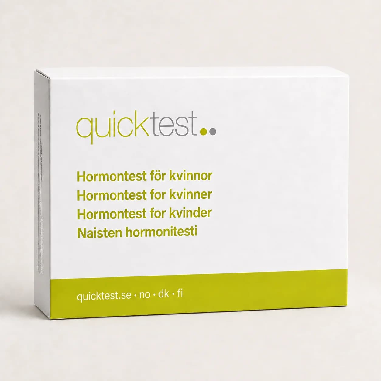 Quicktest Hormontest for kvinner - Laboratorietest - Prøvetaking hjemme
