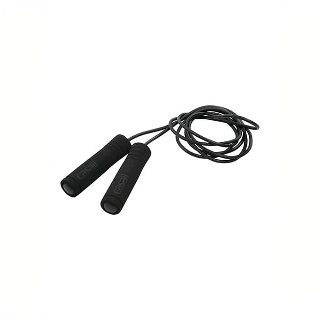 Casall Sports Prod Jump Rope Foam Handle, Black