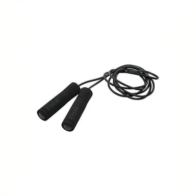 Casall Sports Prod Jump Rope Foam Handle, Black