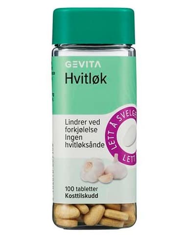 Gevita Hvitløk tabletter