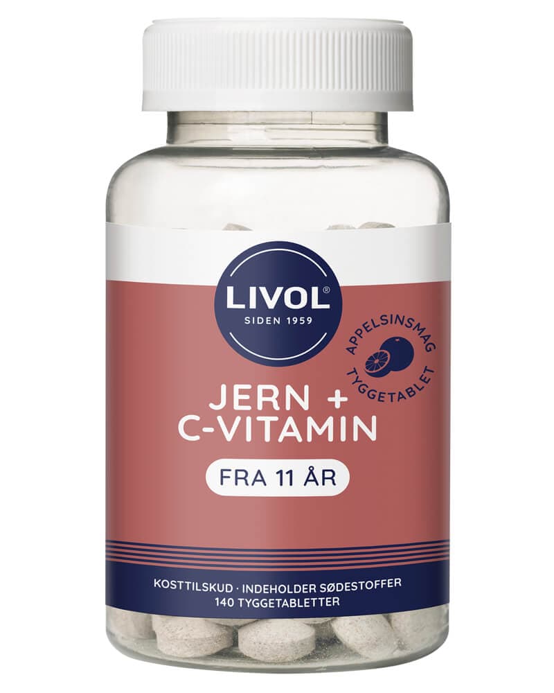 Livol Jern + C-Vitamin 140 stk.