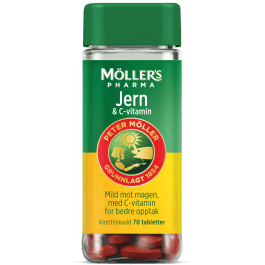 Möller's Pharma Jern og C-vitamin