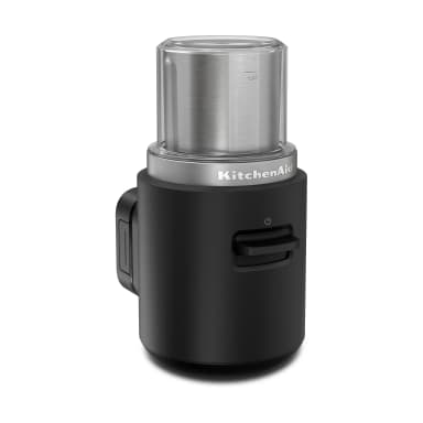 KitchenAid Go oppladbar kaffekvern med batteri Black matte