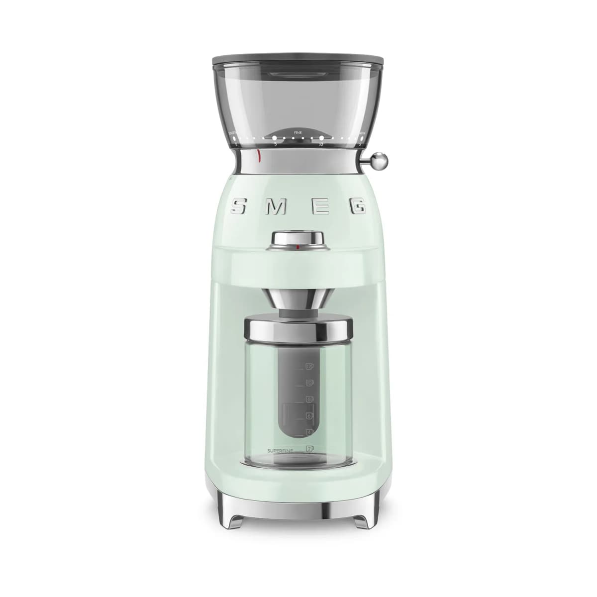 Smeg 50's style kaffekvern CGF03 Pastel green