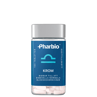 Pharbio Krom, 100 tabletter