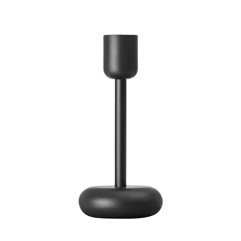 Iittala Nappula lysestake mørkegrå stor 183 mm